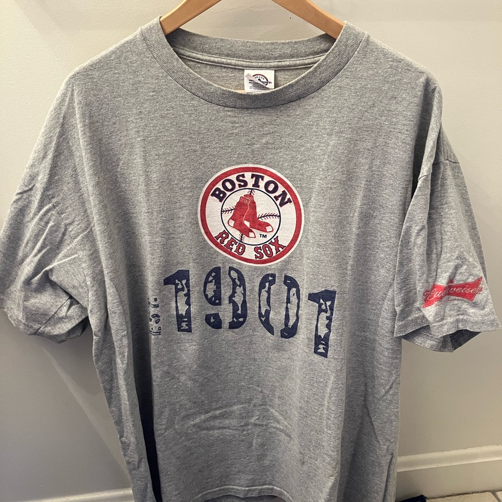 Boston Red Sox 1900 Gray T-Shirt